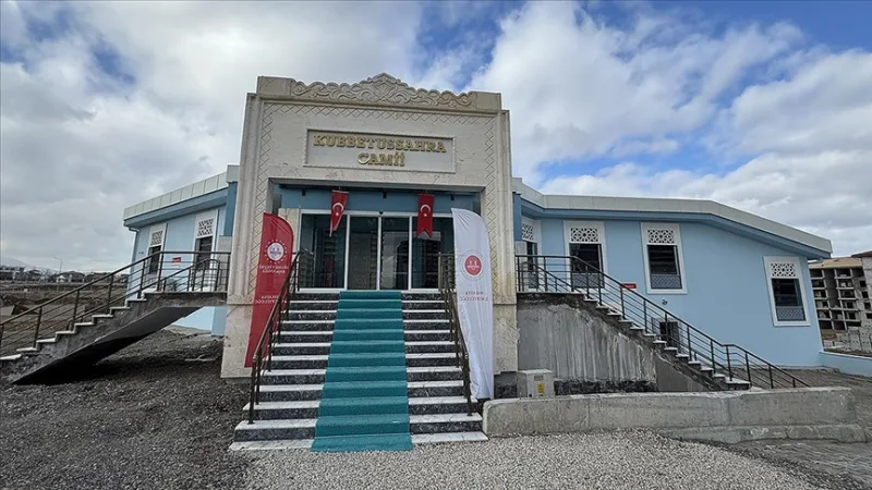 En Malatya, 57 de las 125 mezquitas destruidas por los terremotos fueron reconstruidas y abiertas al culto.