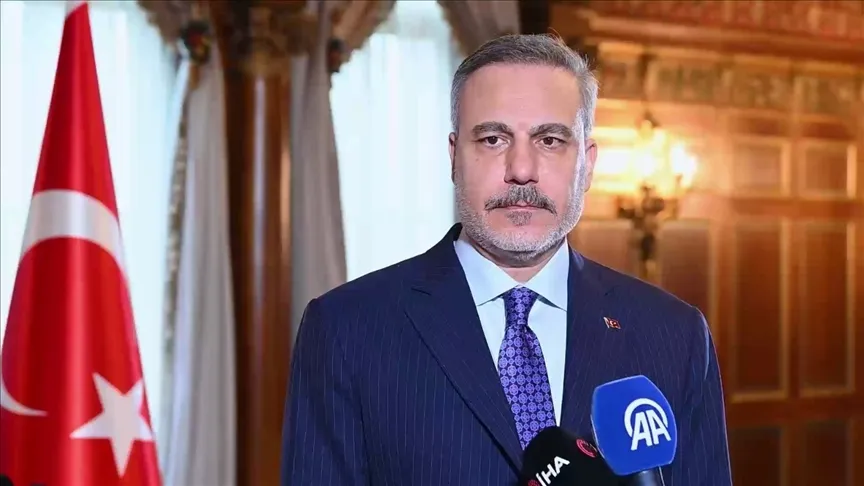 Ministr zahraničí Fidan zhodnotil diplomacii v Gaze ve Washingtonu a napětí mezi USA a Íránem.