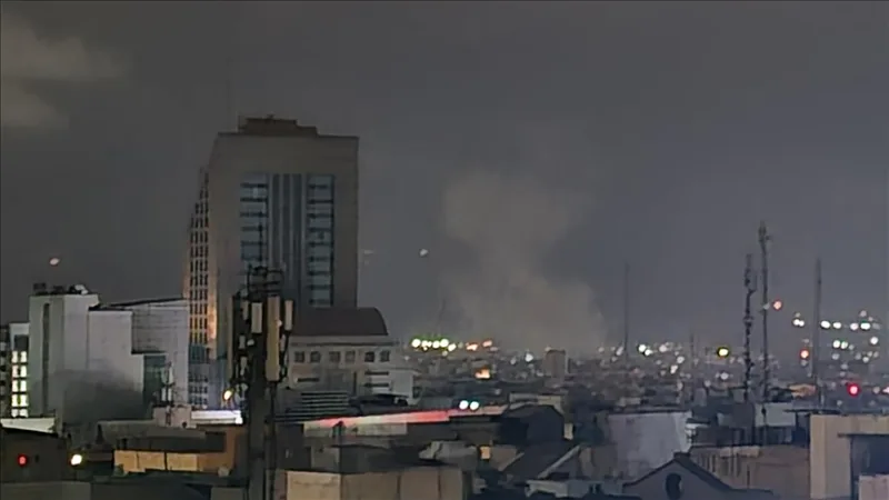 In Teheran kam es zu mehreren Explosionen