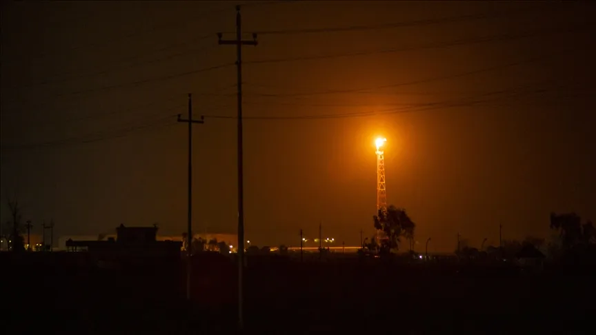 이라크 남부 석유 저장 시설에 드론 공격