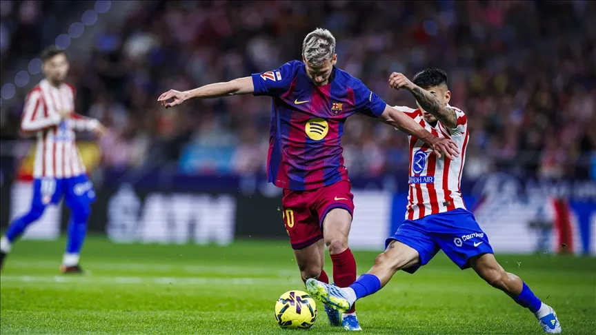 LaLiga liider Barcelona võitis võõrsil Atlético Madridi